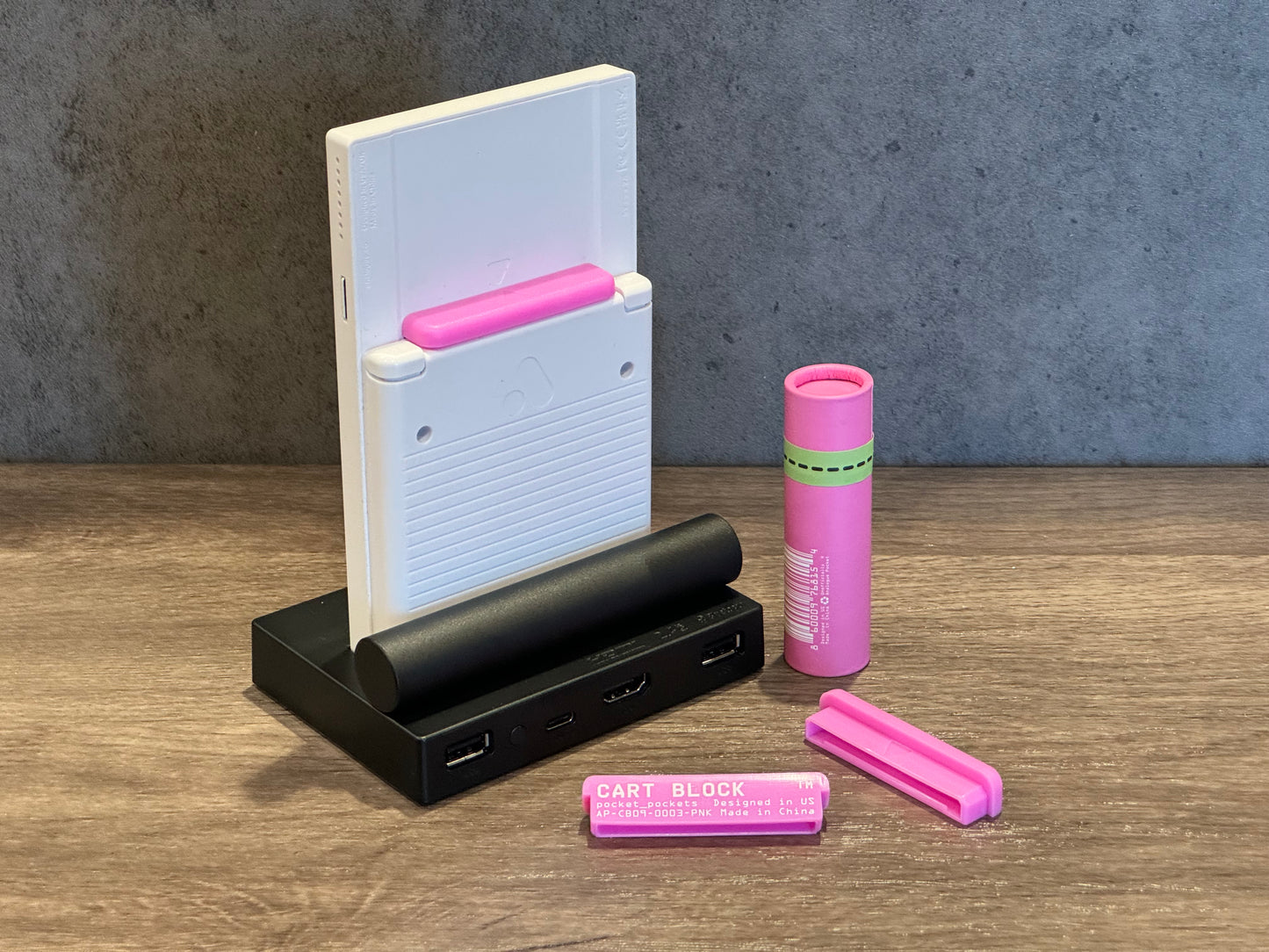 CART BLOCK for Analogue Pocket - not 3d printed - premium dust cover