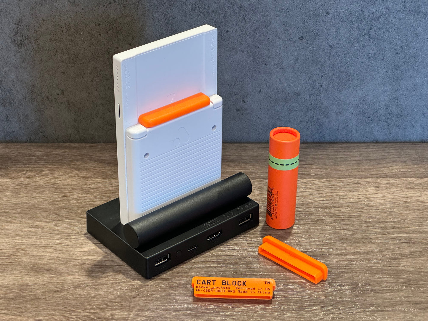 CART BLOCK for Analogue Pocket - not 3d printed - premium dust cover