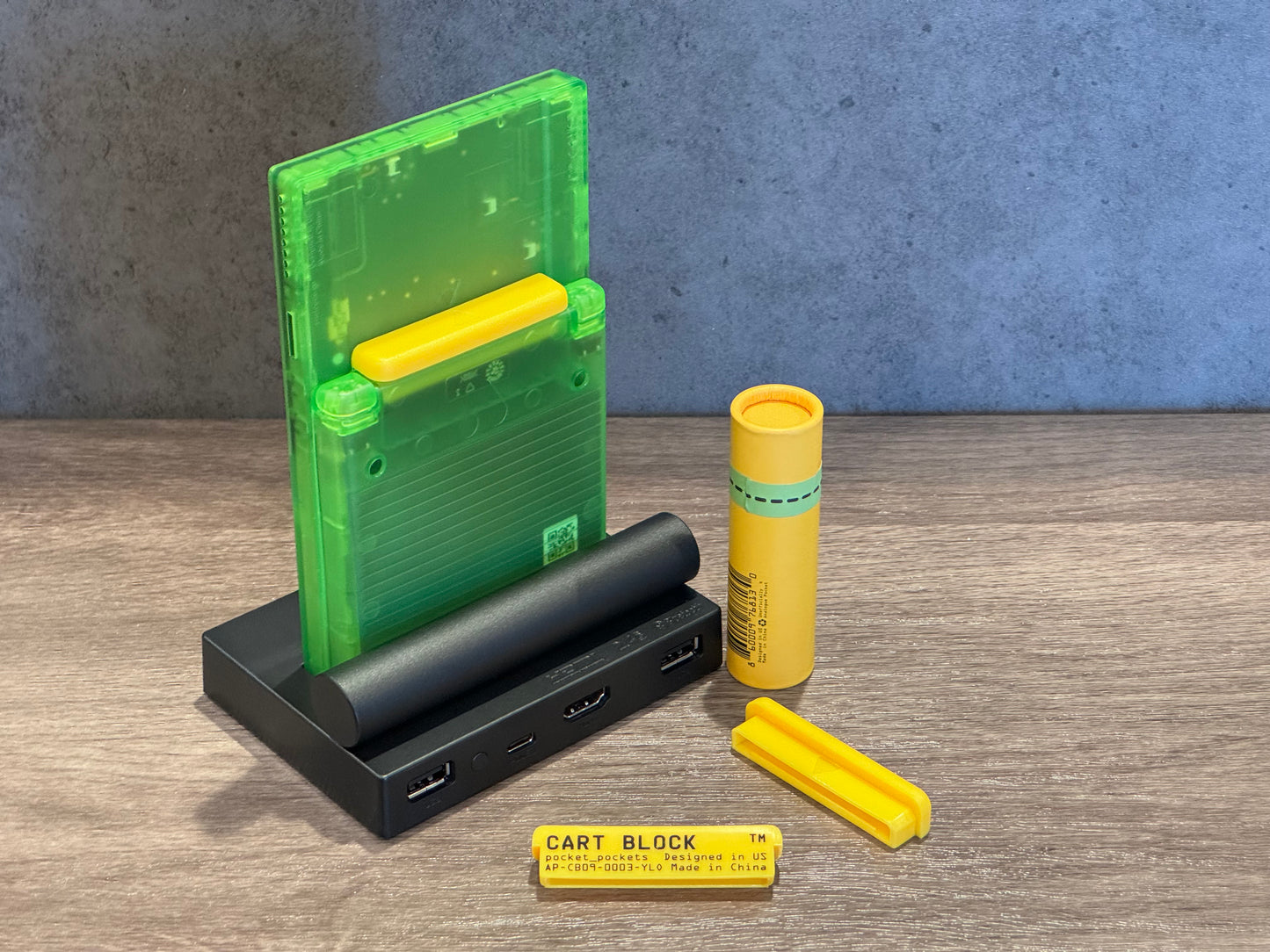 CART BLOCK for Analogue Pocket - not 3d printed - premium dust cover
